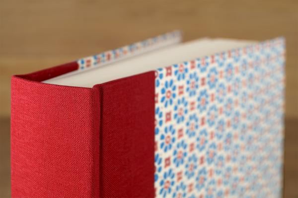 Photo album  "Resi" red, classic photo album for birth, wedding present, anniversary